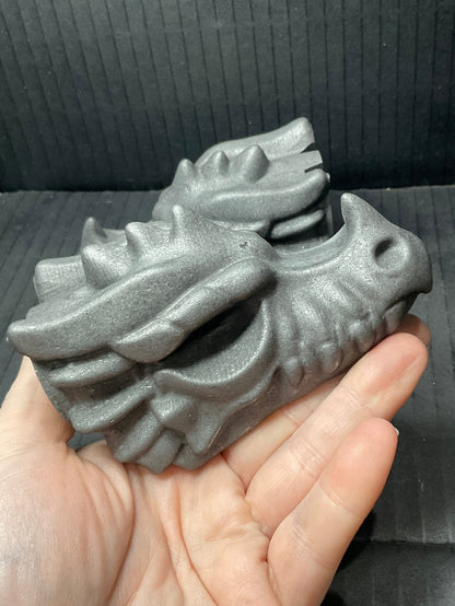Shungite Dragon Head