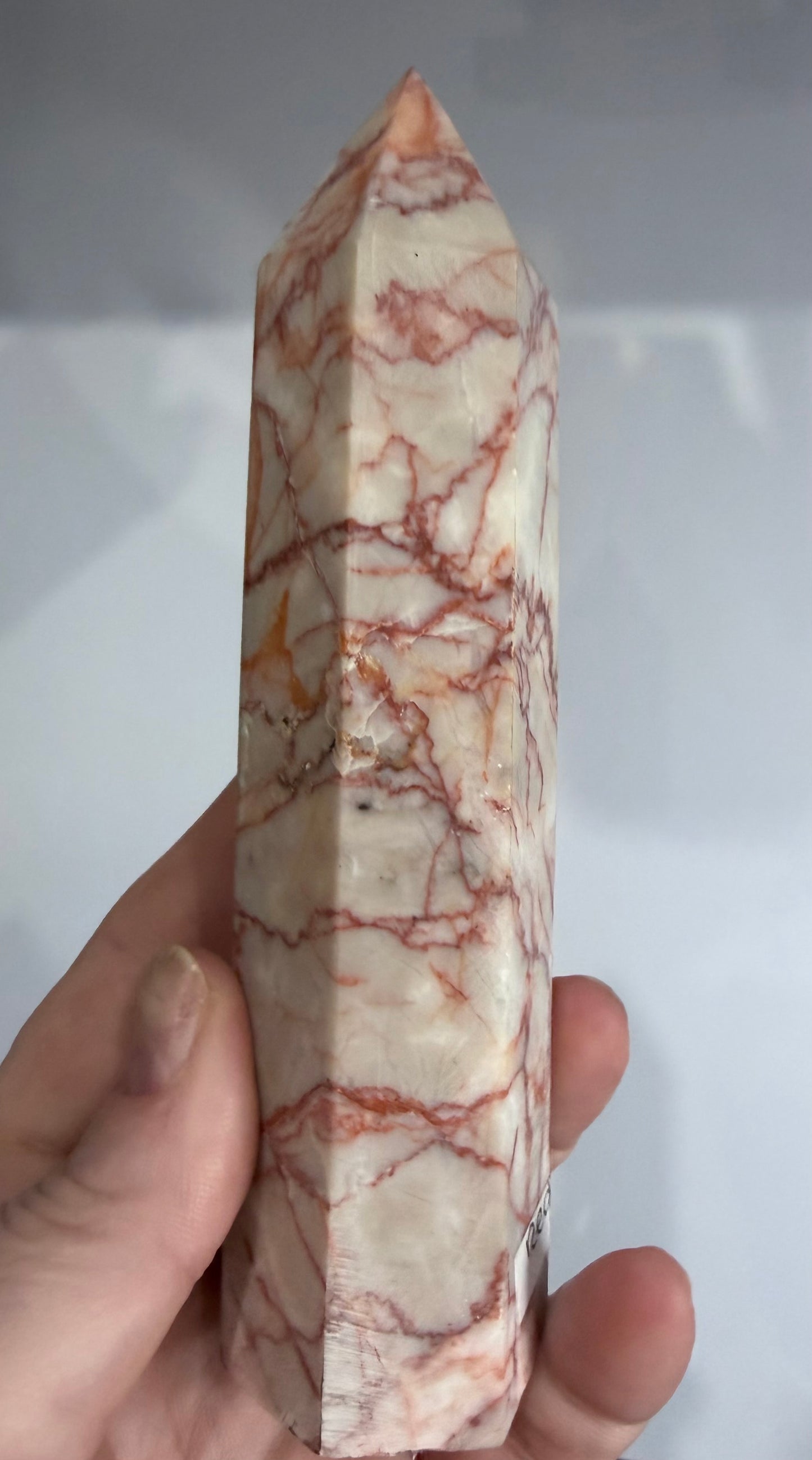 Red Vein Jasper Crystal Tower – 14.4cm | 297g F