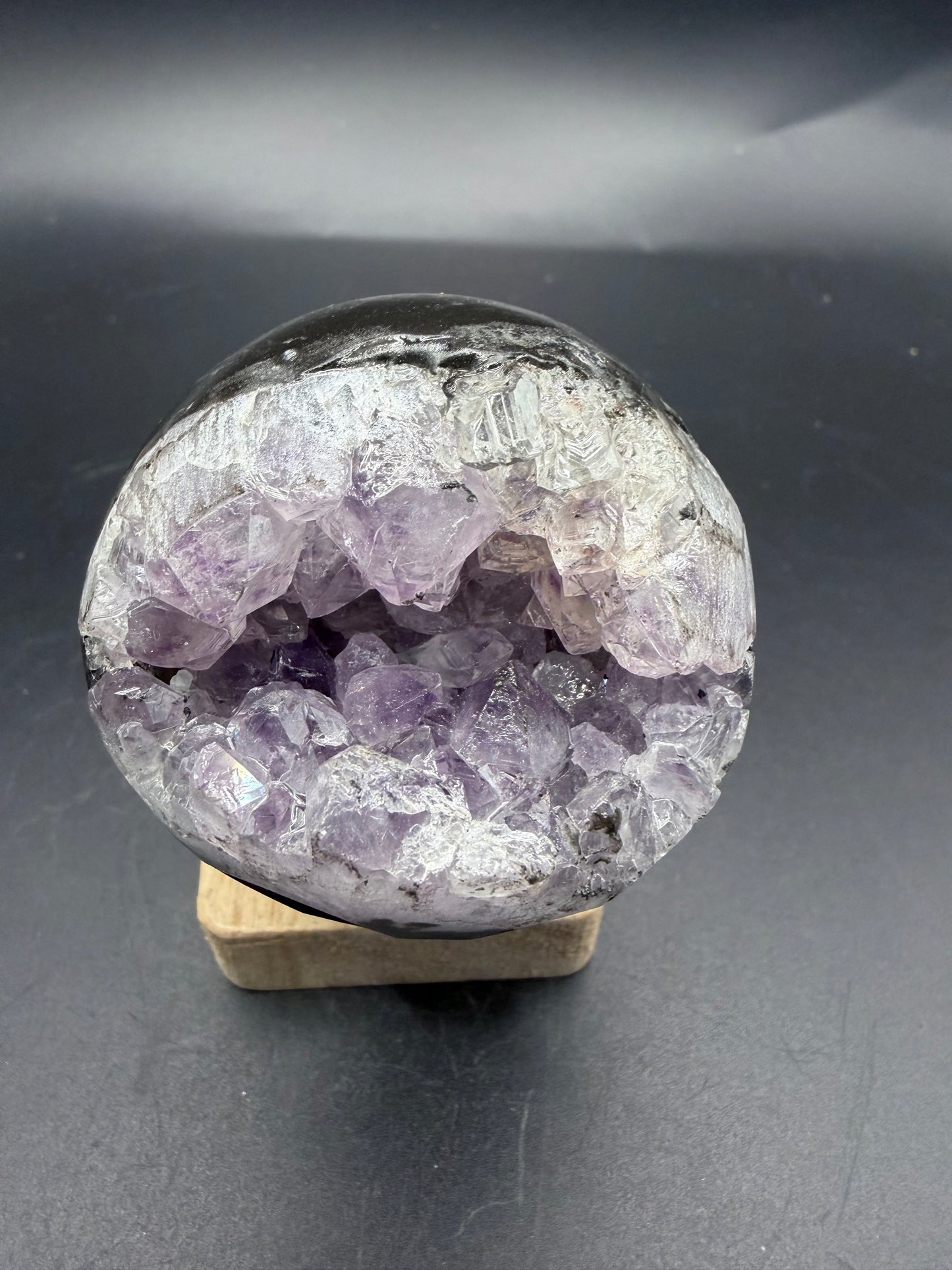 Amethyst Geode Sphere A