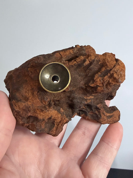 Natural Driftwood Sphere Stand B