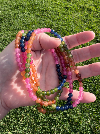 6mm Coloured Carnelian Bead Necklace | 50cm
Confidence • Motivation • Creativity