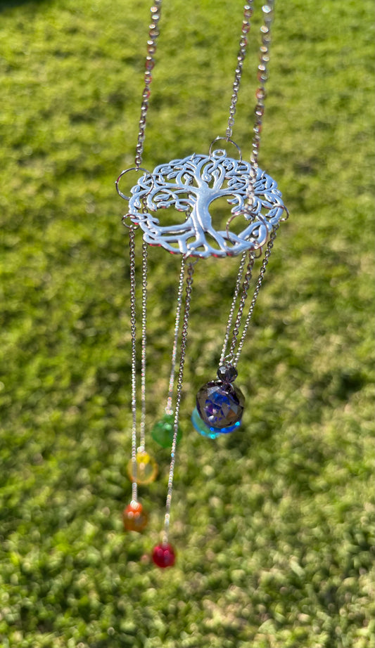 Tree of Life Chakra Sun-Catcher