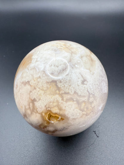 Flower Agate Sphere