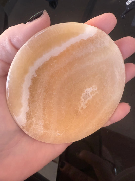 Aragonite Plate 10cm