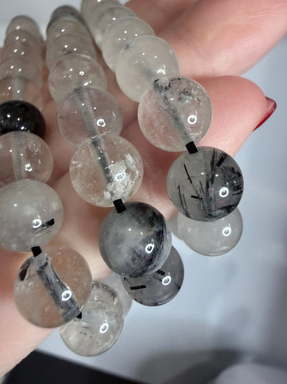 8mm Tourmalinated Quartz Bracelet

Protection • Grounding • Energy Balance
