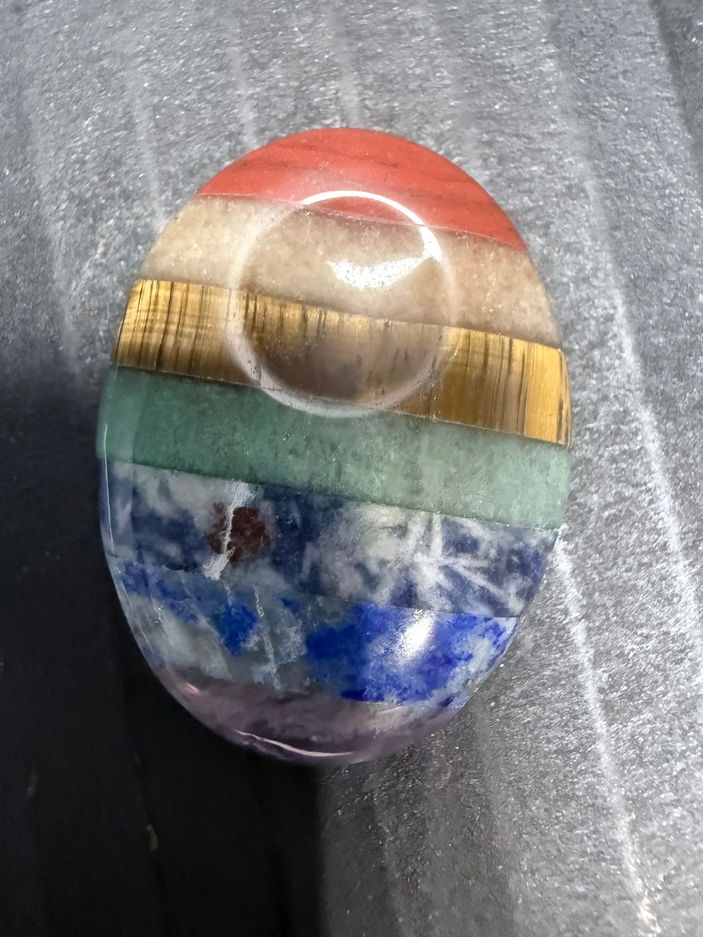 Worry Stone 7 chakras
