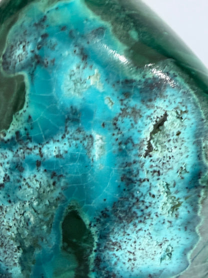 Chrysocolla with Malachite Freeform Premium– Madagascar – 275g -