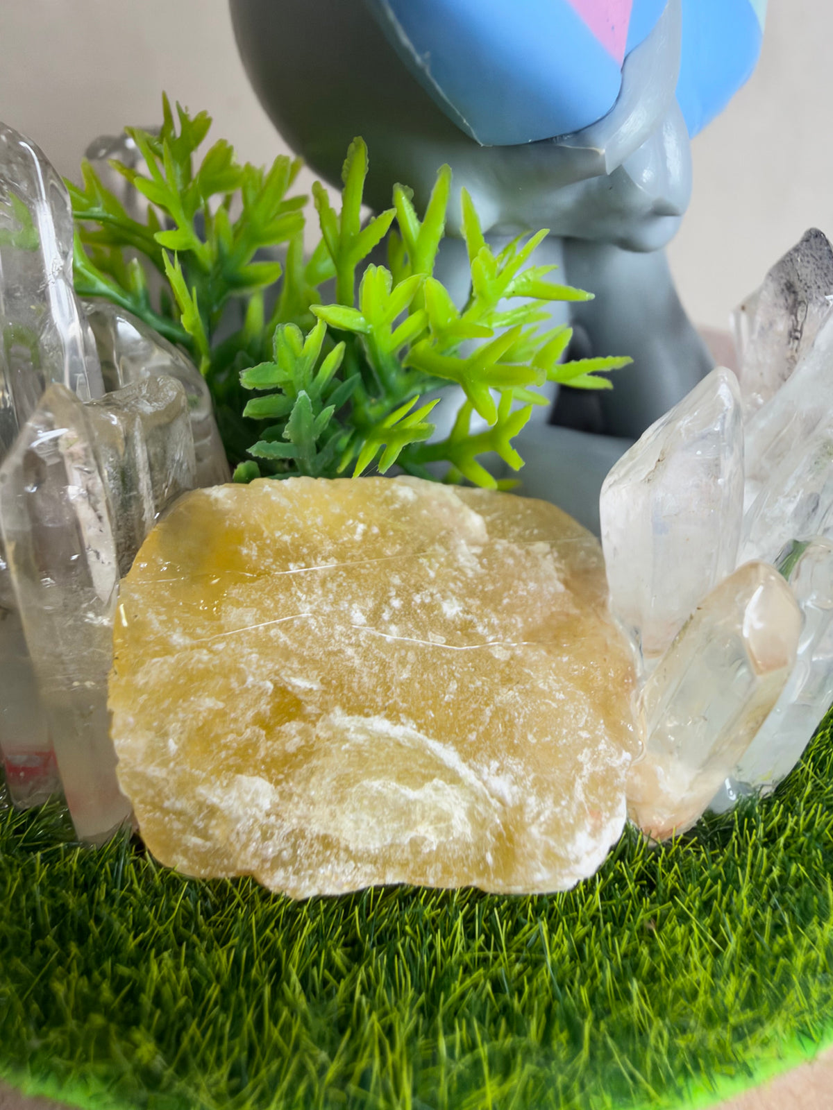 Stitch & Scrump Fluorite Crystal Garden USB Lamp