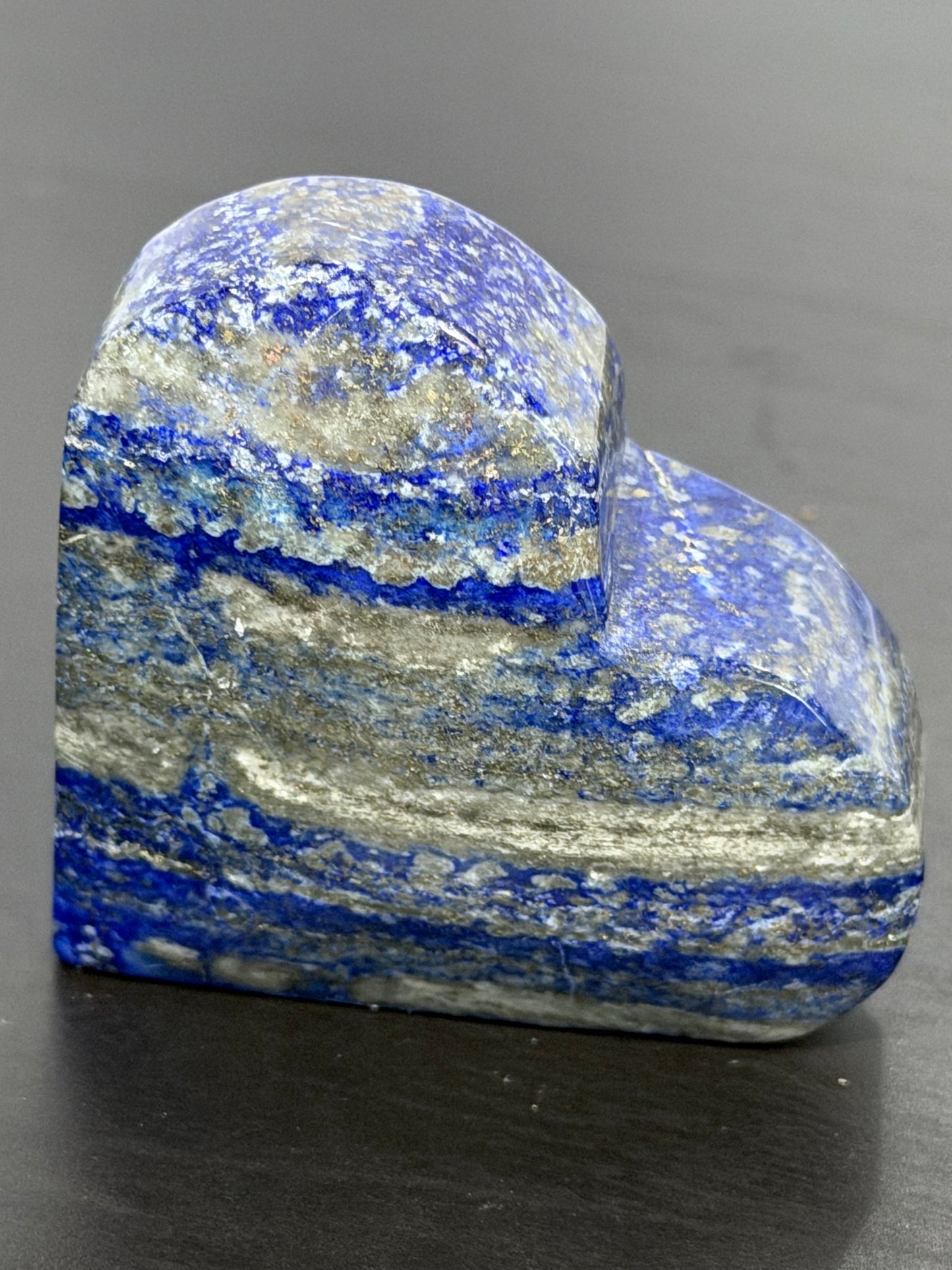 Lapis Lazuli Self-Standing Heart E