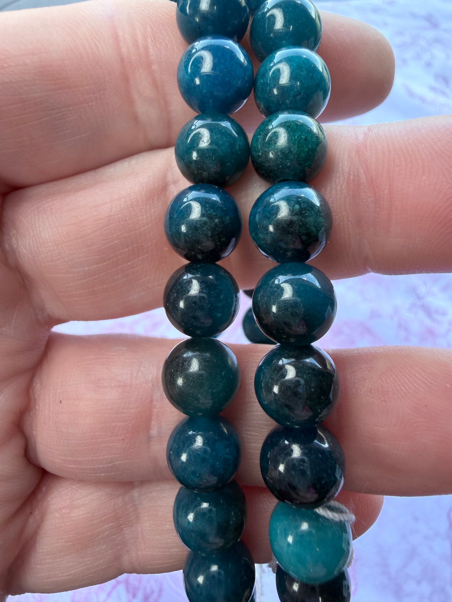 Blue Apatite Bracelet (8mm)
