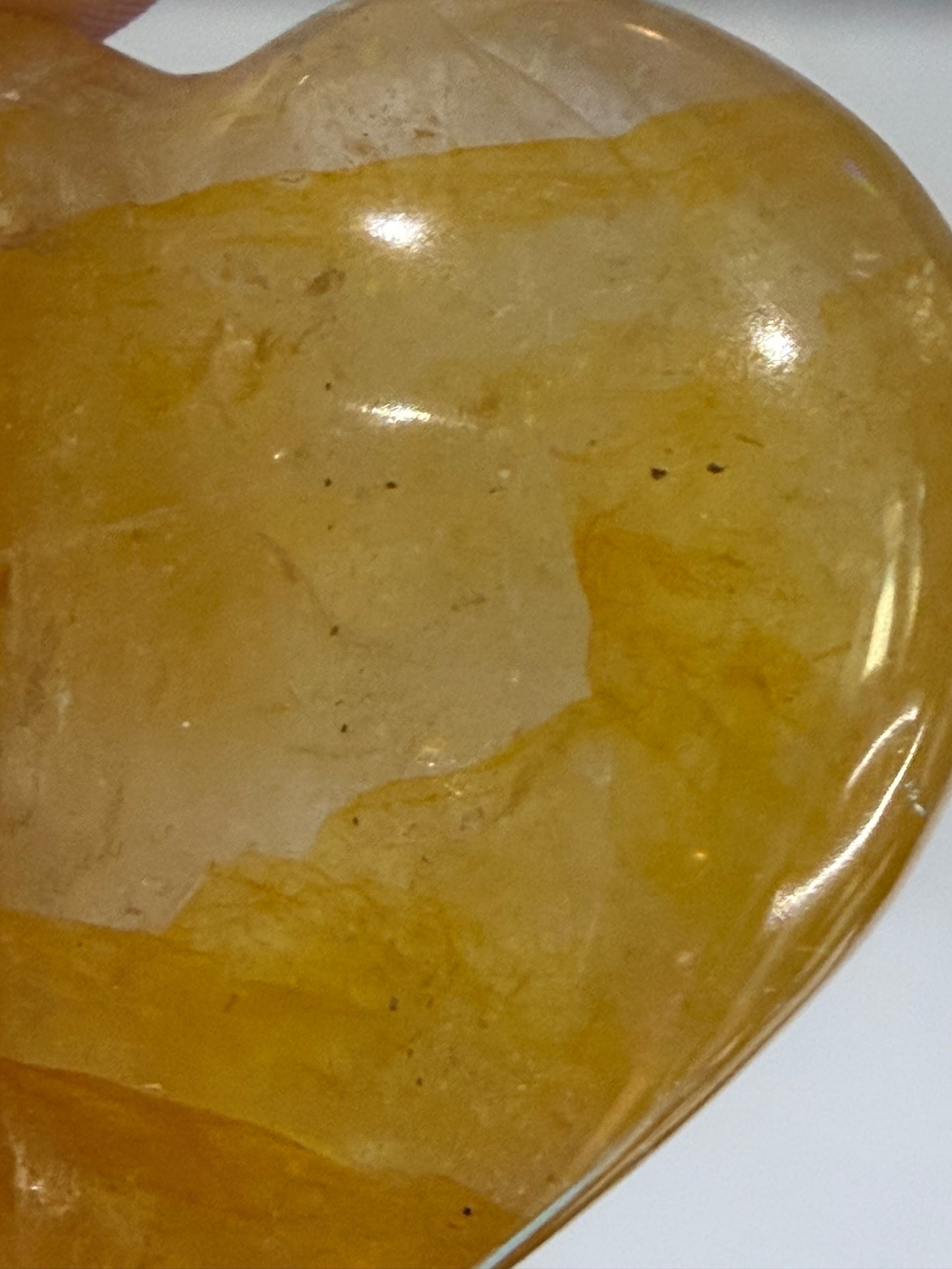Golden Healer Quartz Heart A - 5cm
