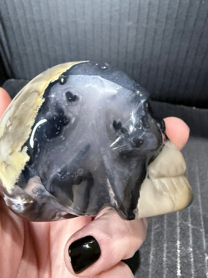 Volcano Agate Skull | 377g