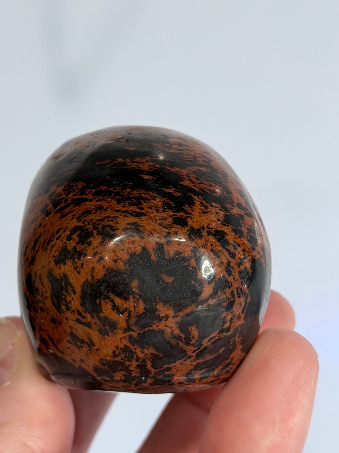 Mahogany Obsidian Crystal Skull – 6cm