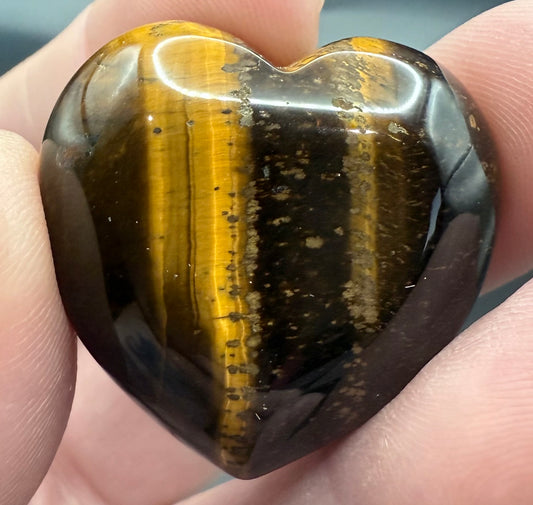 Tiger’s Eye Heart – 3 cm