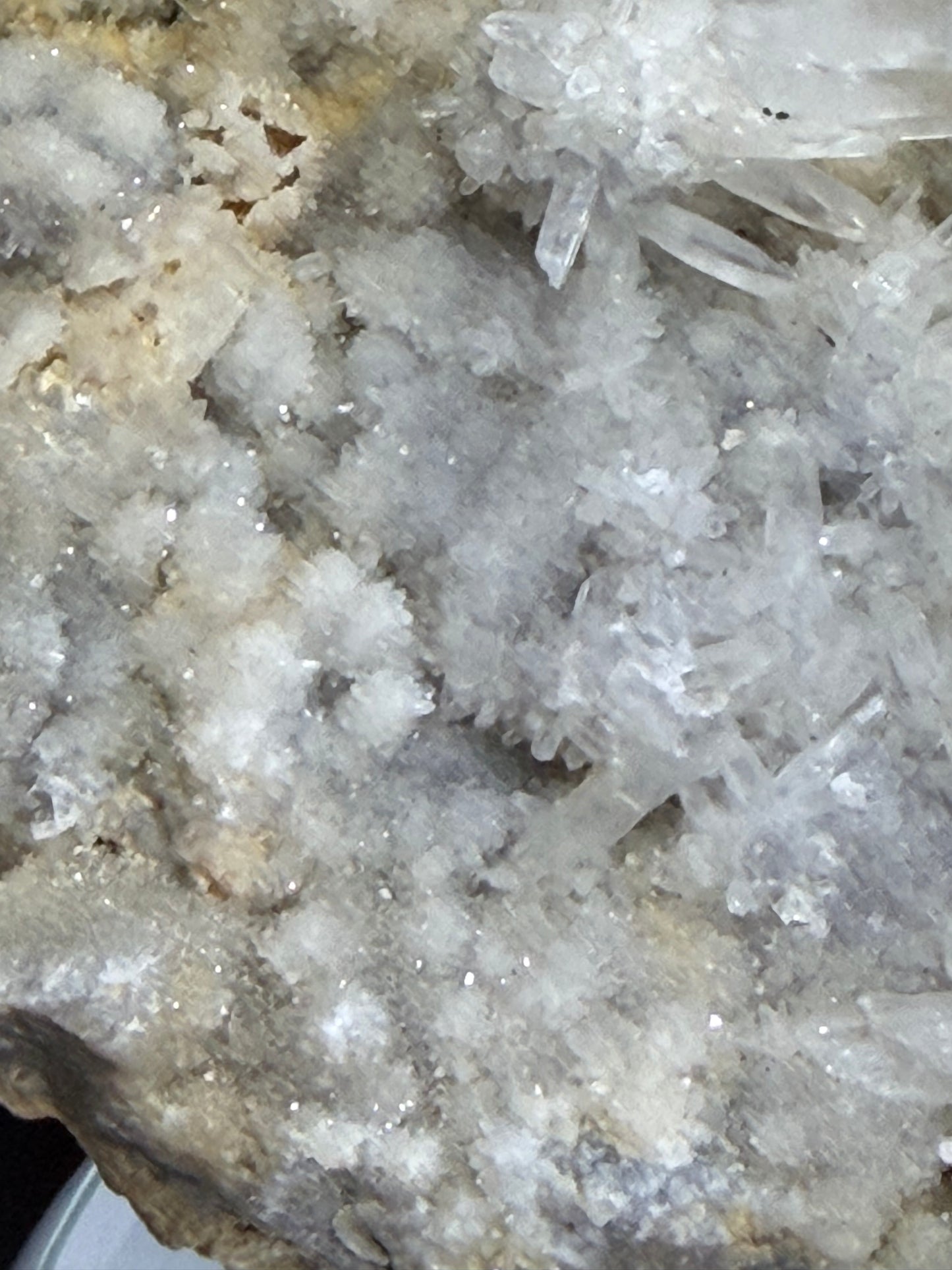 Indonesian Quartz & Druzy Chalcedony Cluster – 18.5cm