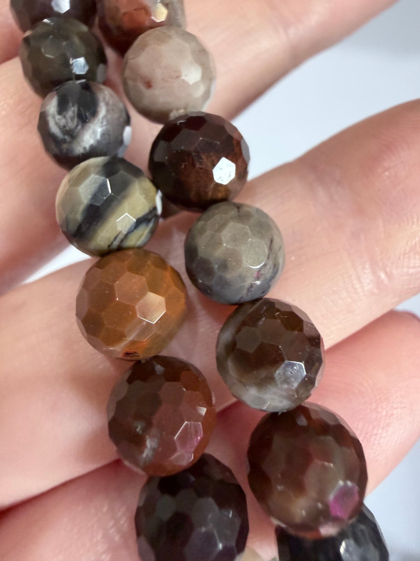 8mm Petrified Wood Faceted Bracelet

Grounding • Stability • Ancient Wisdom