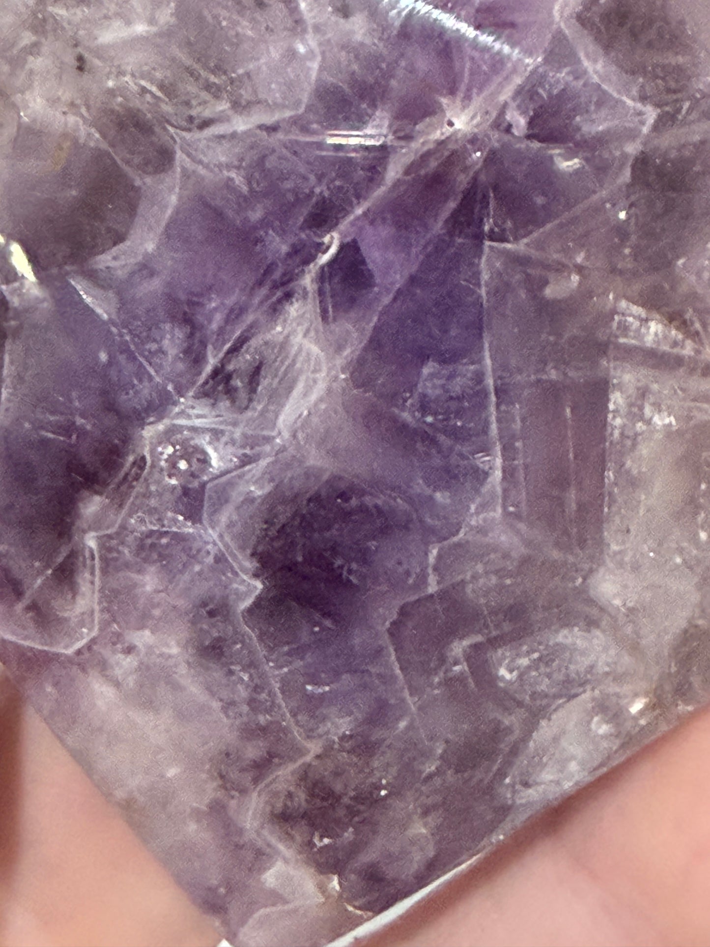 Amethyst Heart – Free Standing