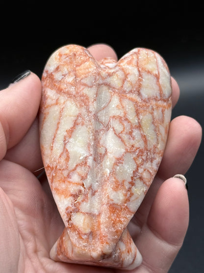 Red Vein Jasper Angel