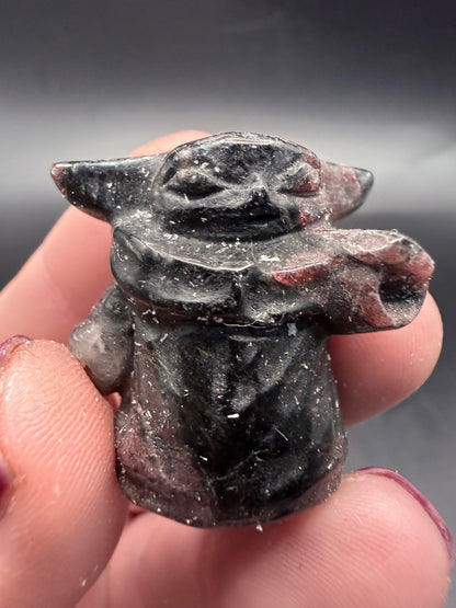 Baby Yoda (Grogu) Crystal Carvings