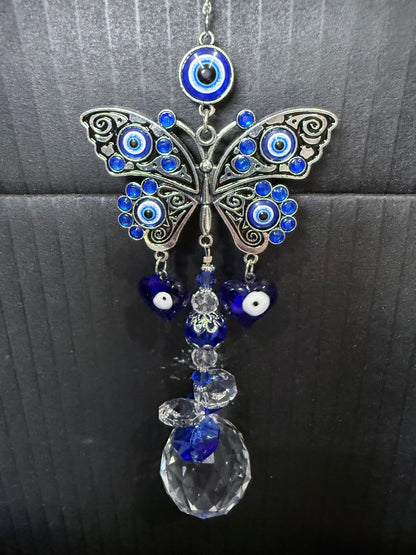 Evil Eye Butterfly SunCatcher