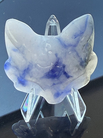 Chinese Sodalite Fox Mask