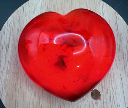 Carnelian Heart – 6cm