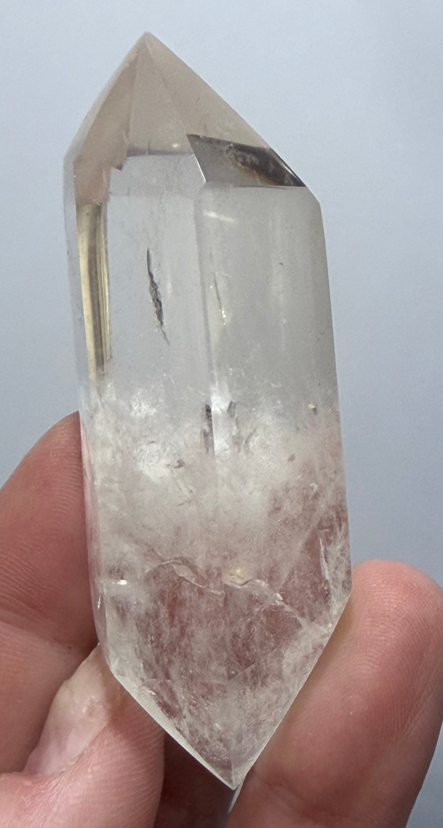 Double Terminated Clear Quartz Point – 7.3cm
