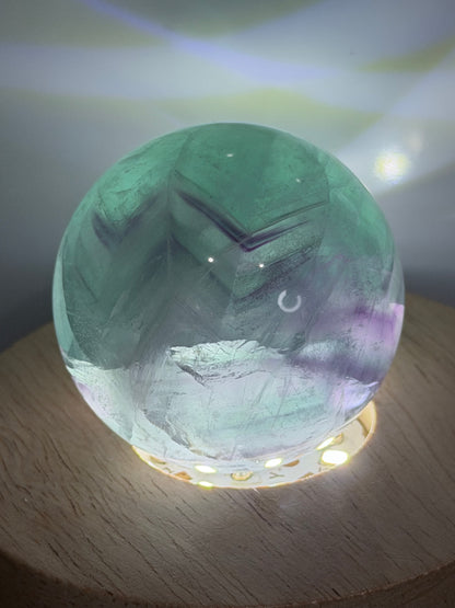 Rainbow Fluorite Sphere – 145g