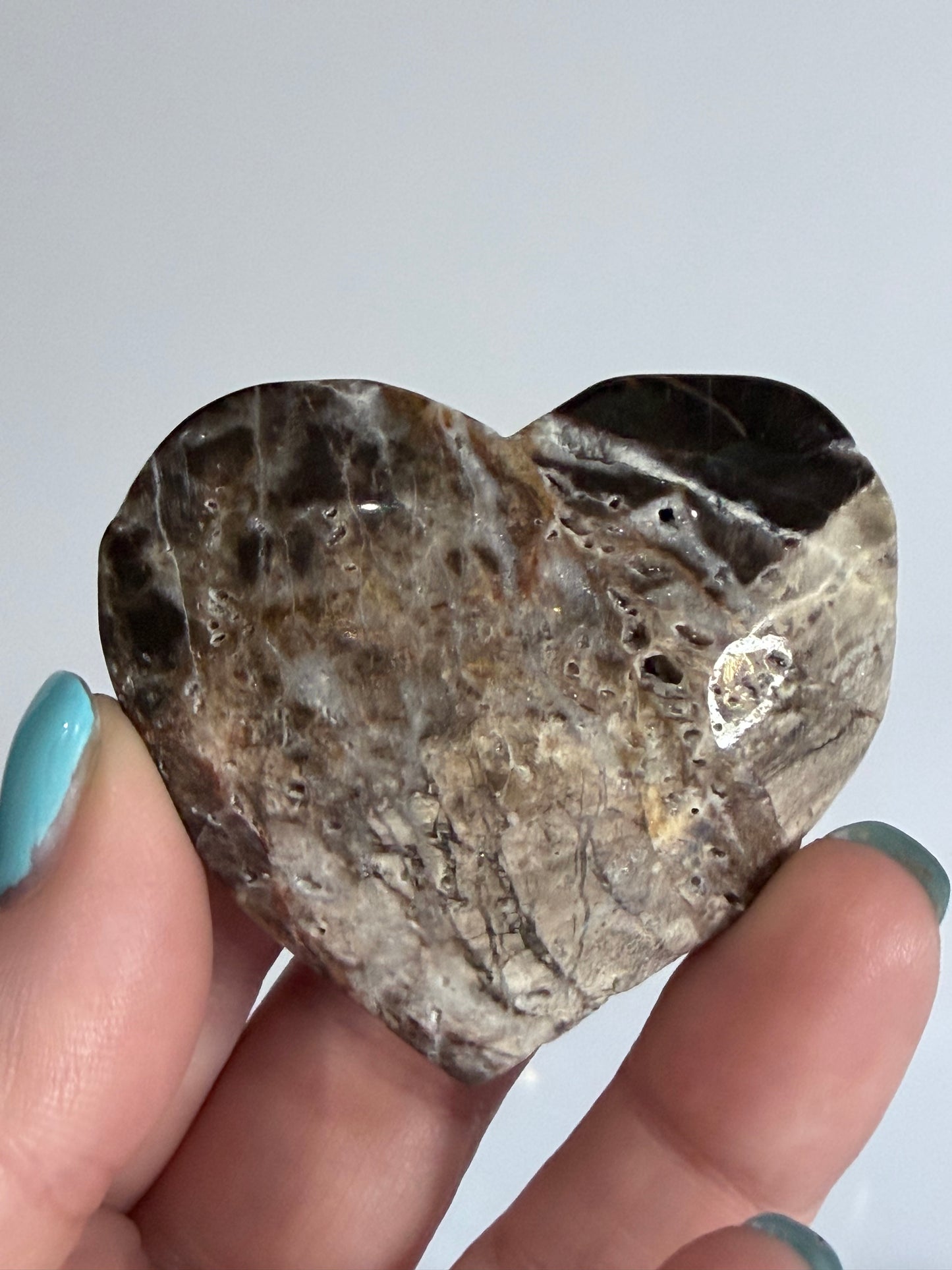 Sphalerite Free-Standing Heart D 5.3cm