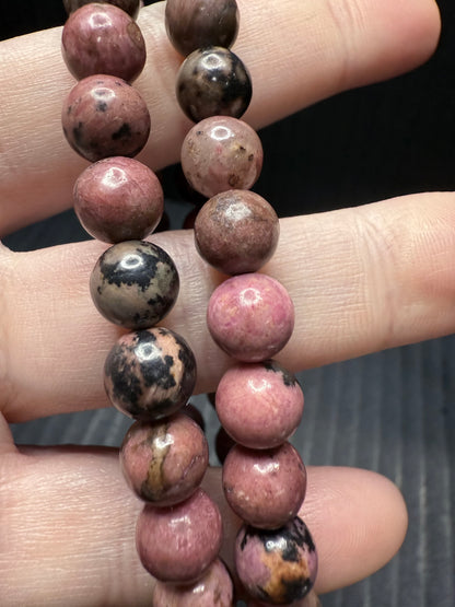 Rhodonite 8mm Bracelet