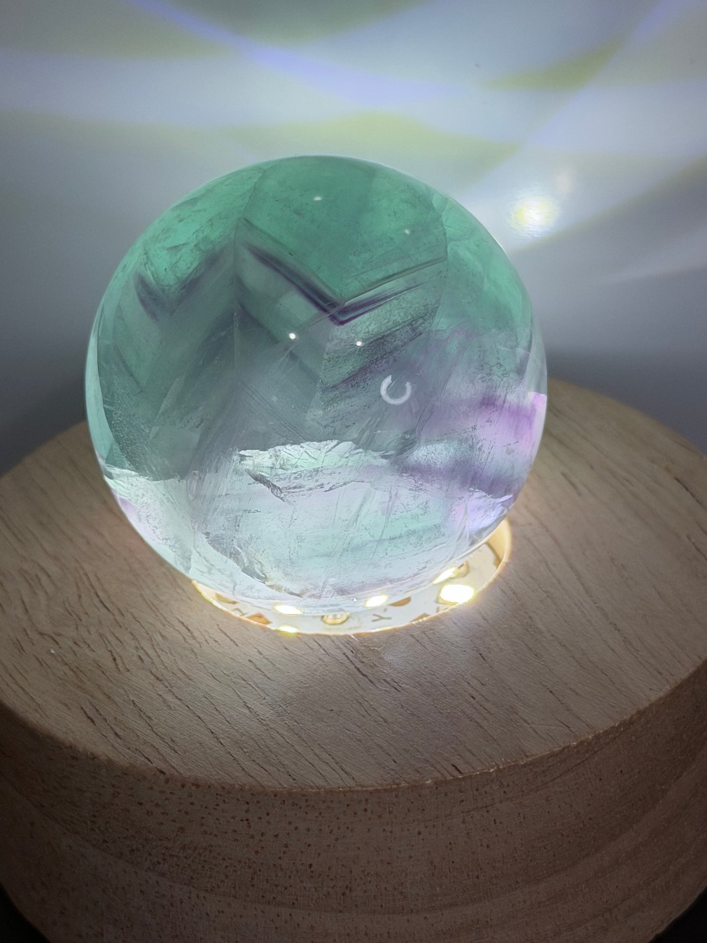 Rainbow Fluorite Sphere – 145g