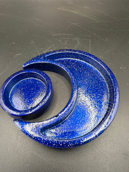 Moon 2 piece Sphere and Chips or tumble Holders