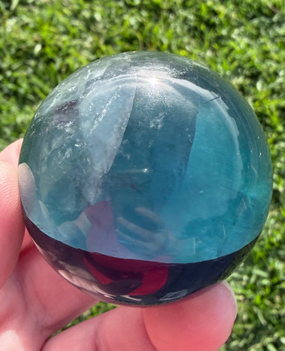 Blue Fluorite Sphere – 4.7cm | 173g
