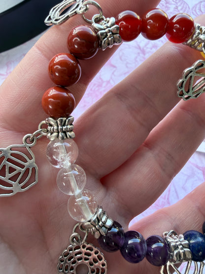 7 Chakra Bracelet 8mm