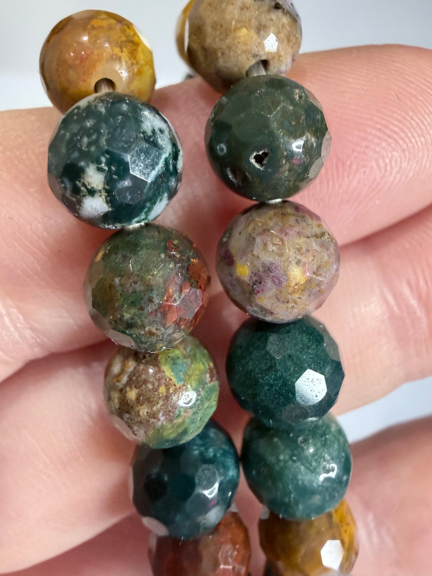 8mm Ocean Jasper Faceted Bracelet

Joy • Positivity • Emotional Healing