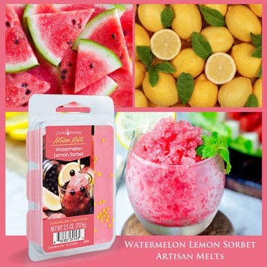 Watermelon Lemon Sorbet 2.5 Oz Artisan Melts
