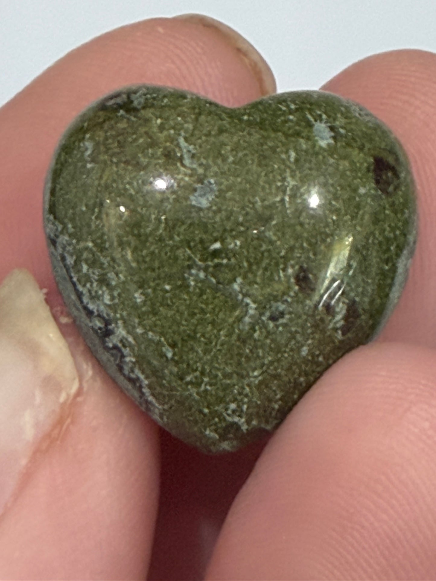 2cm Mini Crystal Puffy Hearts