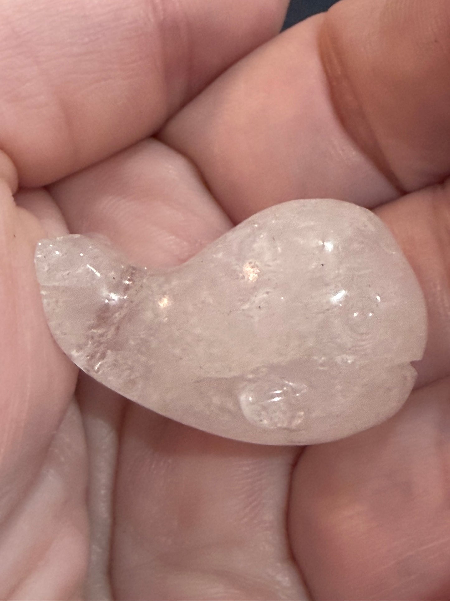 Whale Crystal Carving 3cm Mini– Various Materials