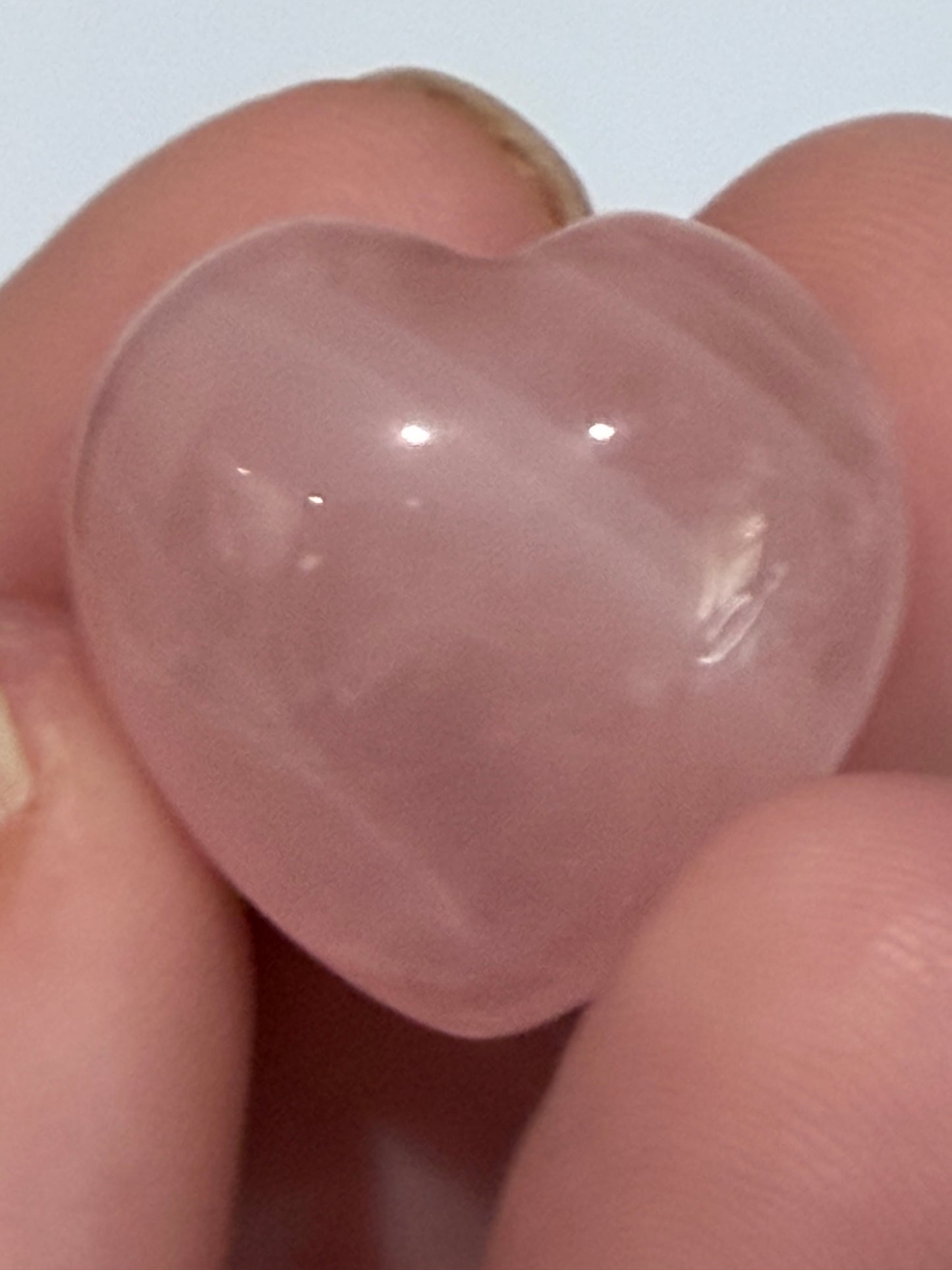 2cm Mini Crystal Puffy Hearts