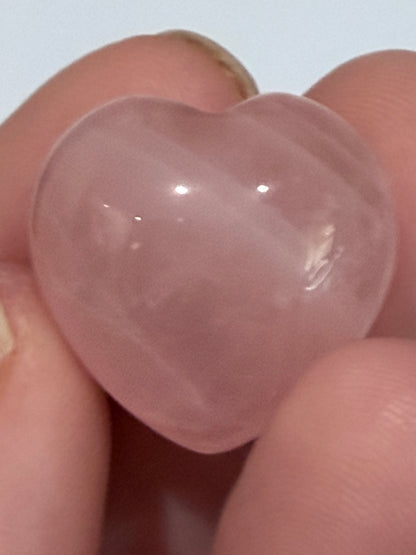 2cm Mini Crystal Puffy Hearts