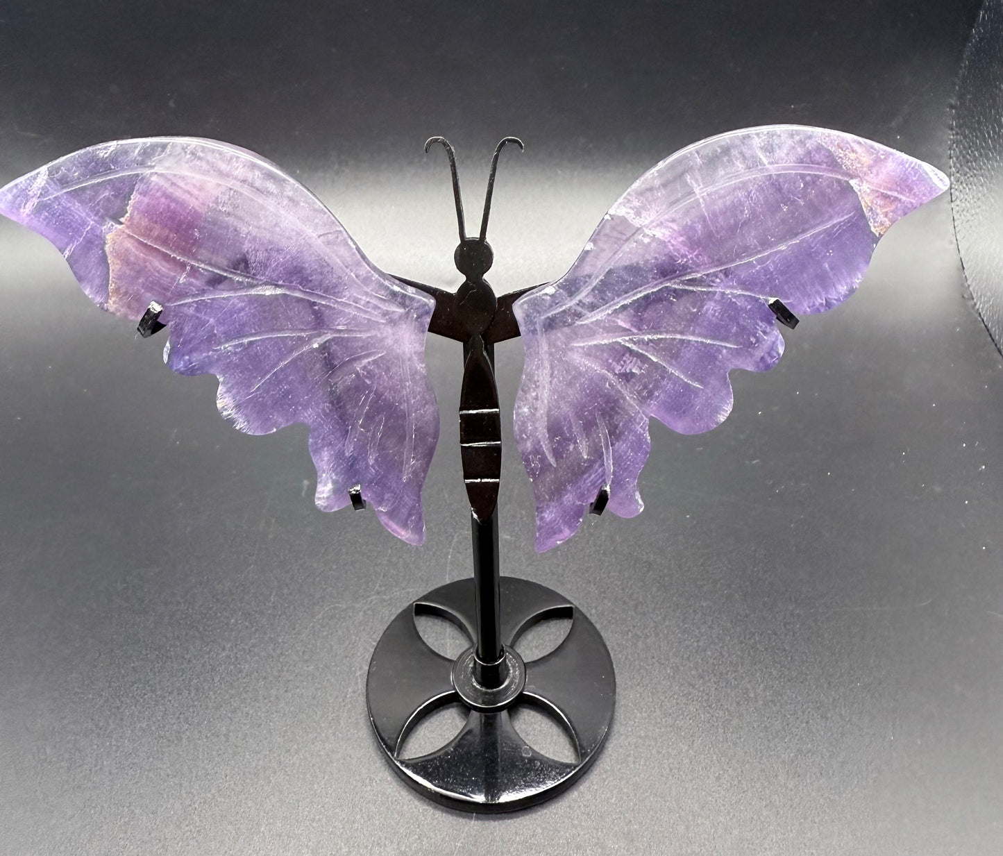 Amethyst Butterfly with Stand