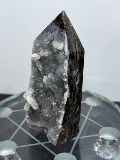 Sphalerite Druzy Tower – 8.9cm