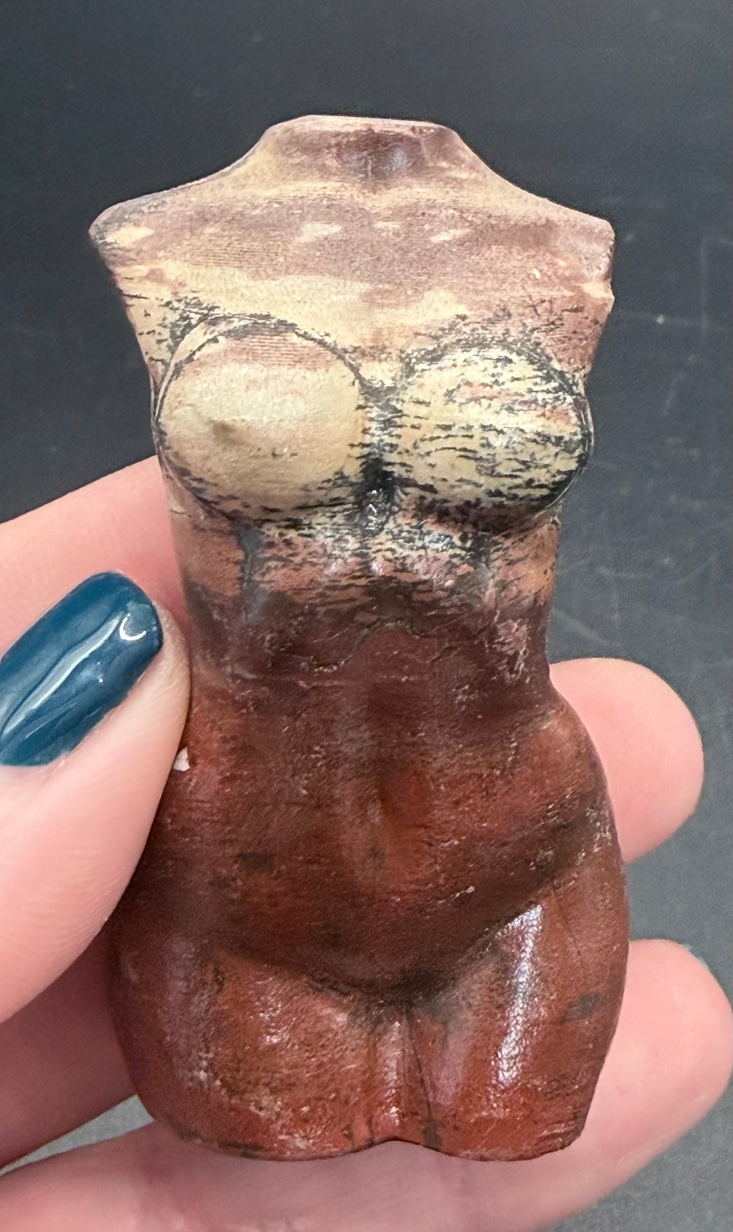 Picture Jasper Goddess Body Carving – Strength • Grounding • Earth Connection