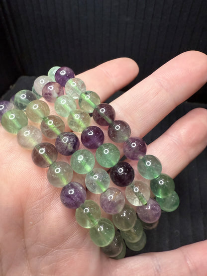 Fluorite 8mm Bracelet