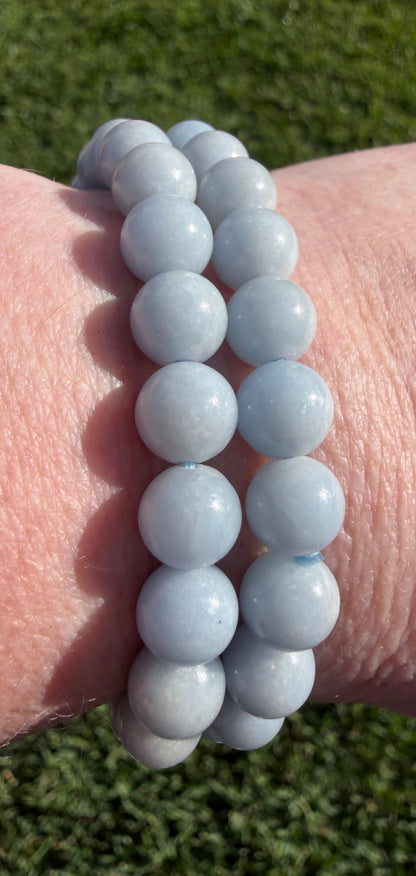 8mm Angelite Bracelet