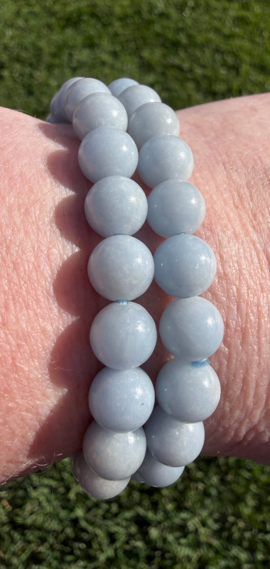 8mm Angelite Bracelet