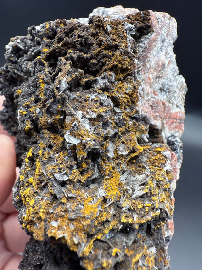 💎✨ Manganese with Quartz Crystal ✨💎