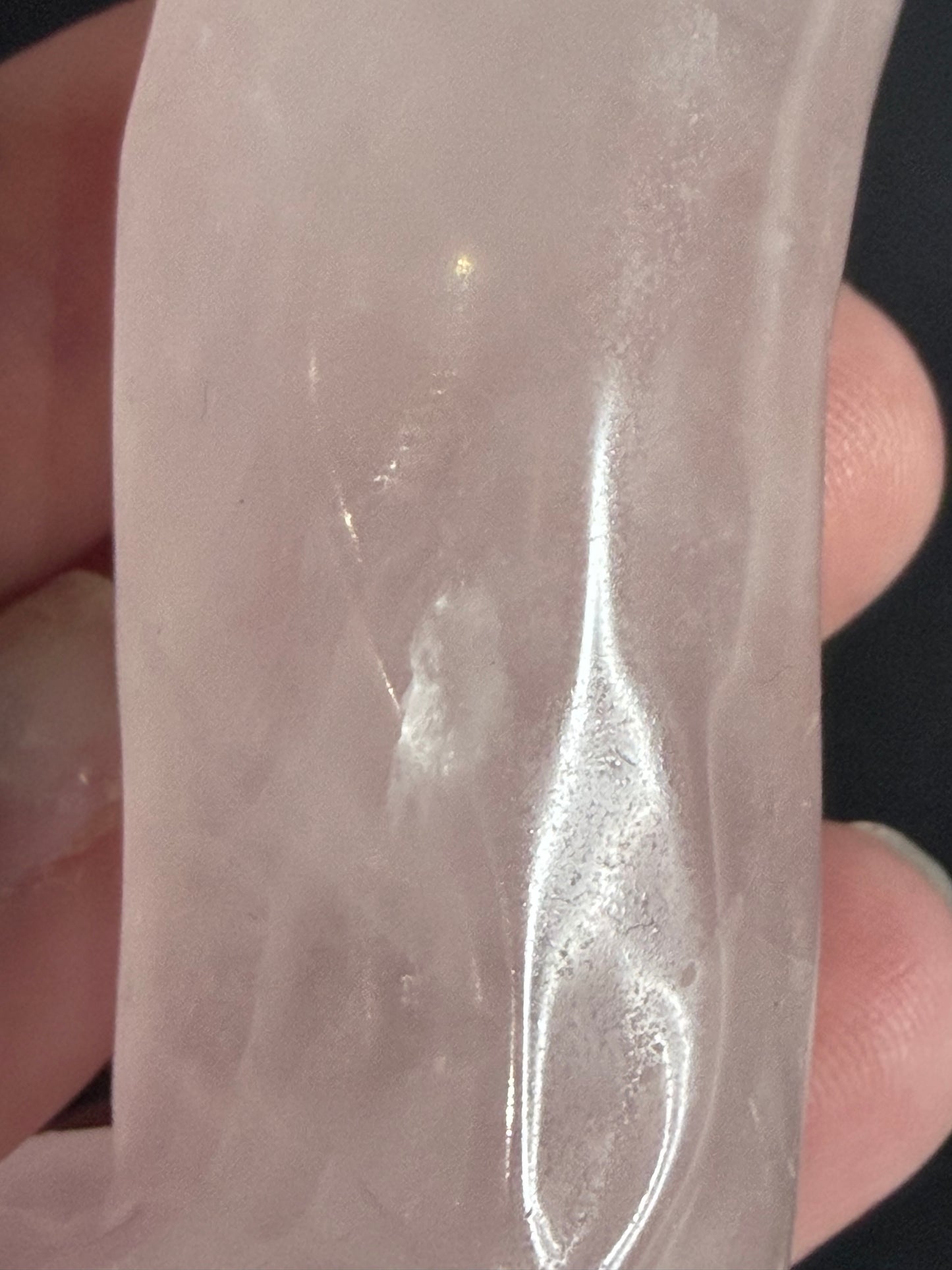 Rose Quartz Willy Carving – 10cm