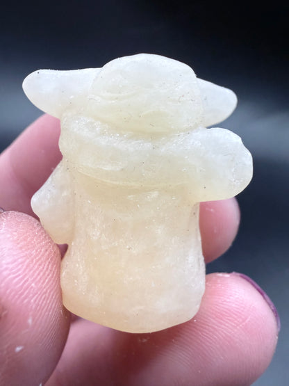 Baby Yoda (Grogu) Crystal Carvings