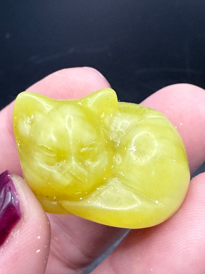 Sleeping Crystal Cats – Peace, Comfort & Protection